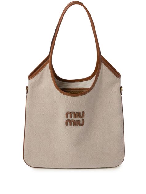 miu miu canvas bag|miu canvas discovery page.